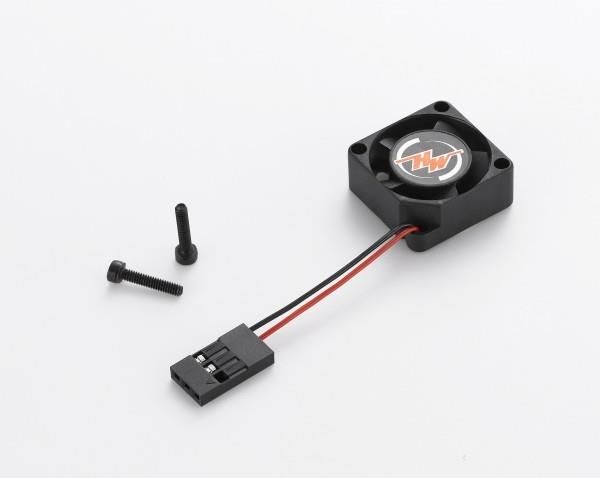 Hobbywing XD10 3010BH Aluminum Cooling Fan (Black)