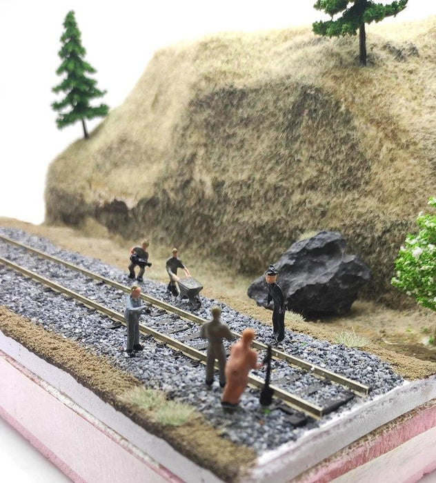 27PCS 1/87 HO Railway Workers Model