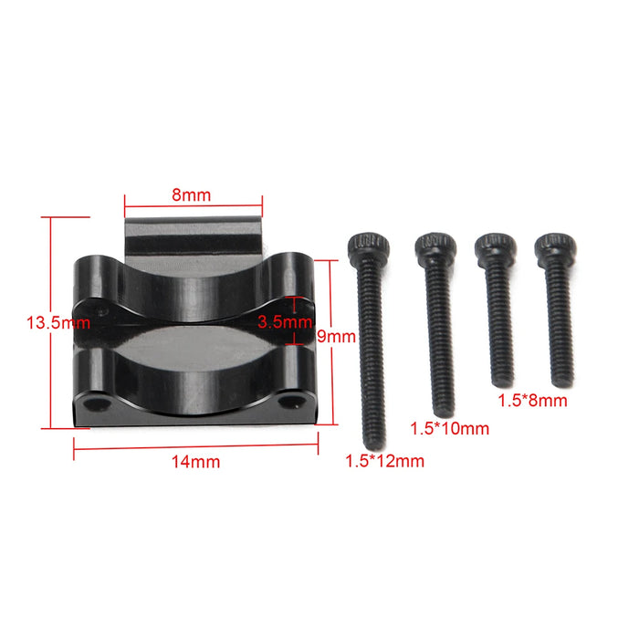 Rear Axle Truss Upper Link Mount for Axial SCX24 1/24 (Metal)