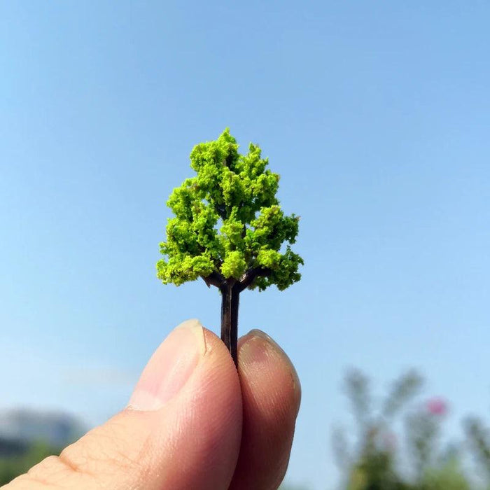 20-50PCS 40mm Street Trees Model