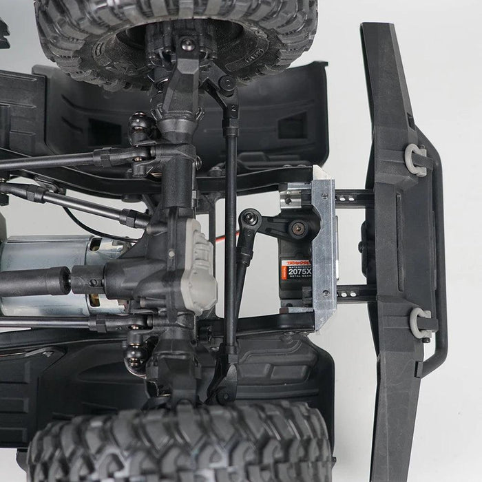 Front Bumper Servo Mount for Traxxas TRX-4 1/10 (Aluminium, Messing)