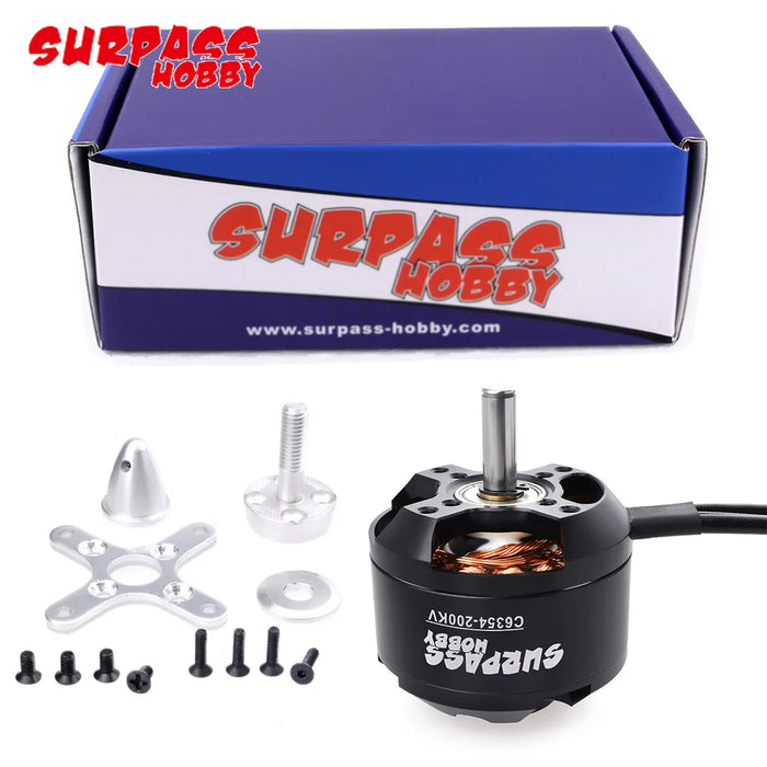 Surpass Hobby C6354 250KV Outrunner Brushless Motor