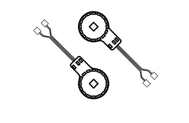 Carte de phare pour Absima CR4.4 Patrol 1/10