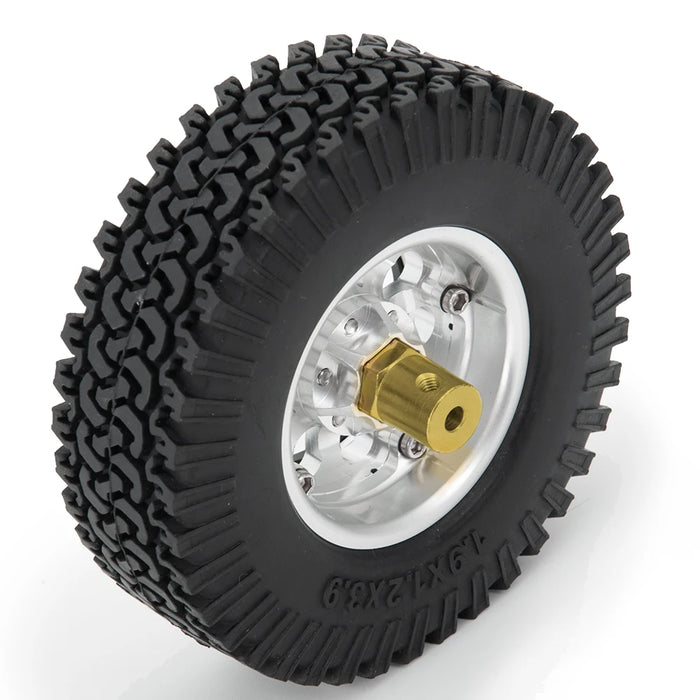 12mm Extended Hex Shaft Coupling 1/10 (Messing)