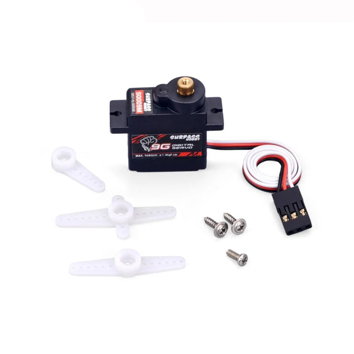 Surpass Hobby 2030 7200KV Brushless Motor, 25A ESC, 9g Servo