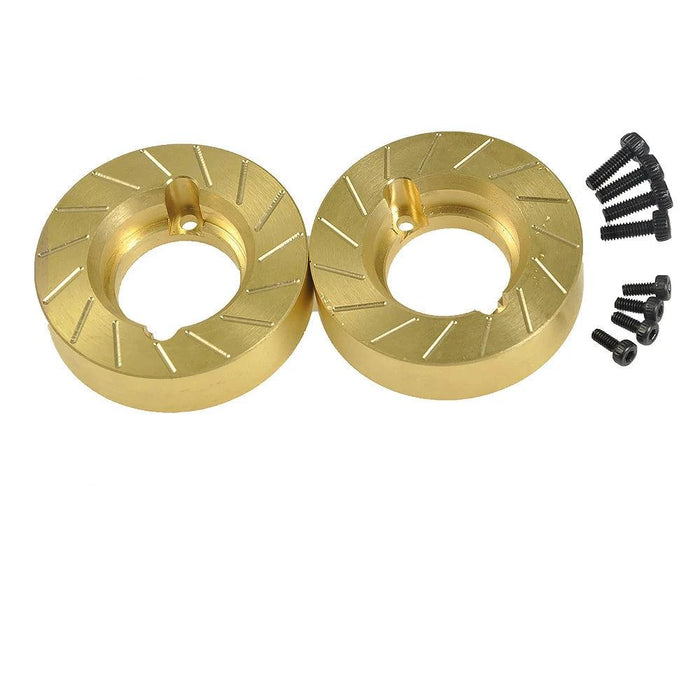 Lenkhebel-Gegengewicht für Axial SCX10 II 90046 90047 1/10 (Messing)