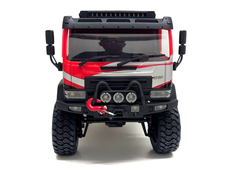 Hobby Plus DKR-4 Fortis 1/18 camion de rallye 4WD sans balais PNP (rouge)