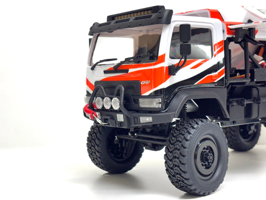 Hobby Plus DKR-4 Fortis 1/18 bürstenloser 4WD-Rallye-Truck PNP (Weiß)