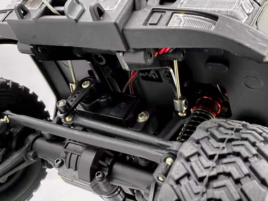 Hobby Plus DKR-4 Fortis 1/18 bürstenloser 4WD-Rallye-Truck PNP (Weiß)