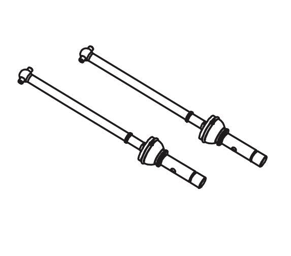 Horizontal Universal Shaft for Absima CR1.8 1/8