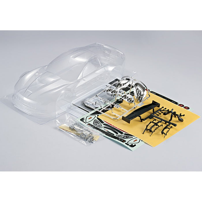 Killerbody Corvette GT2 190mm, Clear Body, Kit all-in 1/10