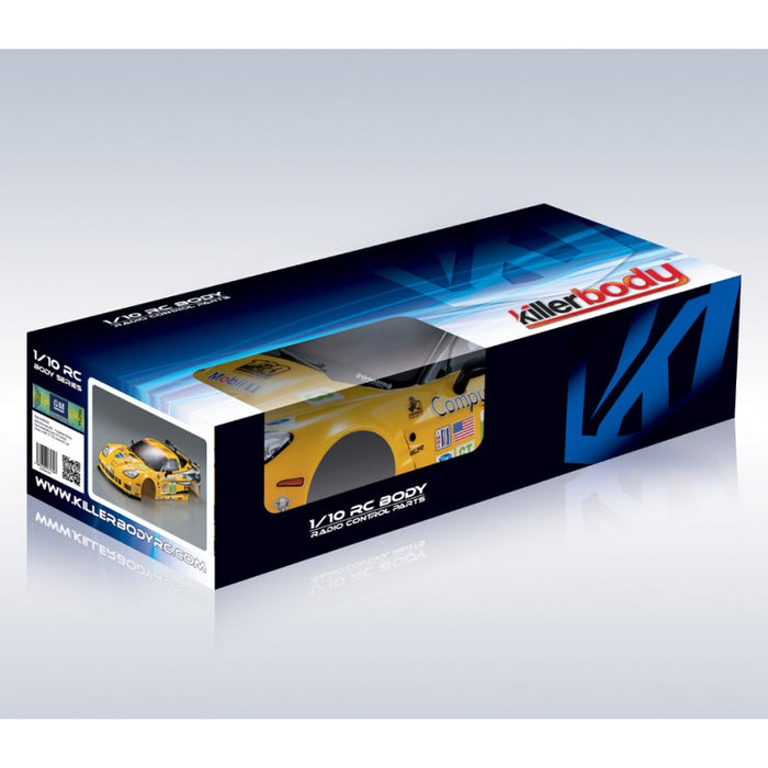 Killerbody Corvette GT2 190mm, Rally-racing, RTU all-in 1/10