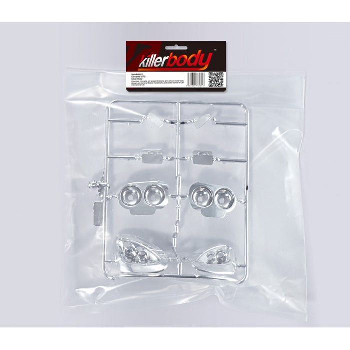Killerbody Corvette GT2 Chrome Parts 1/10