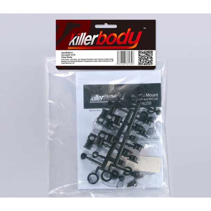 Killerbody Body Mount Set "no hole" 1/10