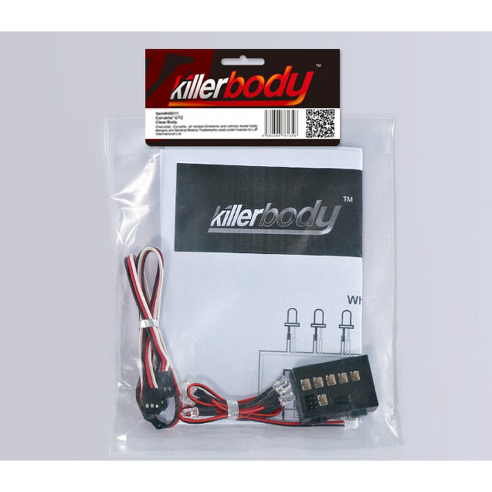Killerbody LED Light Set w/ Controller Box (6 LED's) 1/10
