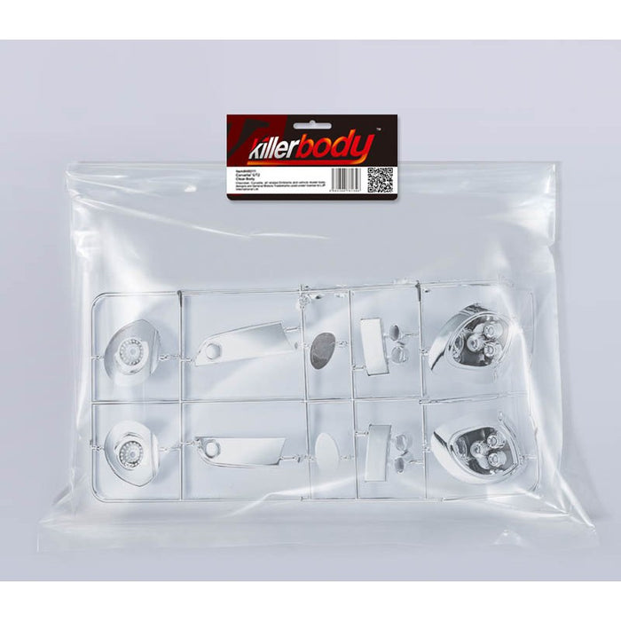 Killerbody Alfa Romeo 8C "1/7", Chrome Parts 1/10