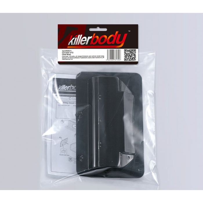 Killerbody Printed Lexan Wing 1/10 (Carbon)