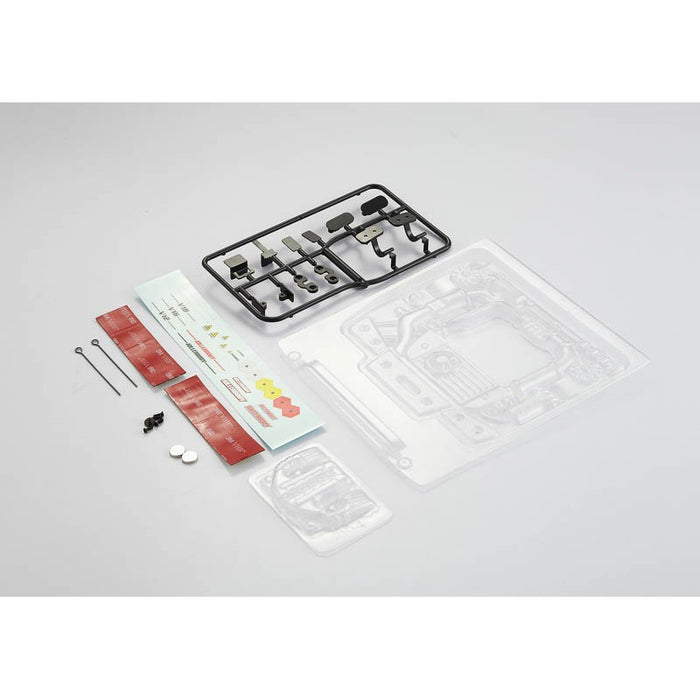 Killerbody Simulation Touring Car Motor Type-D, Lexan, Clear 1/10