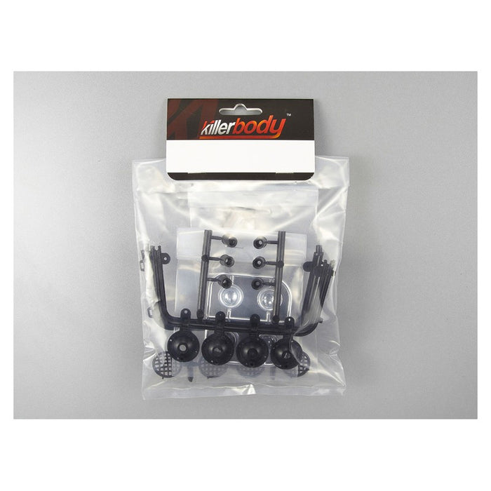 Killerbody Truck Bed Roll Bar w/ Light Set 1/10