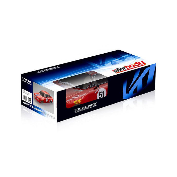 Killerbody Alfa Romeo 2000 GTAm, Red, RTU all-in 1/10