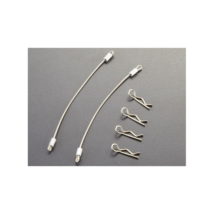 Killerbody 4PCS Body Clips w/ 2PCS Metaal Cord 120mm