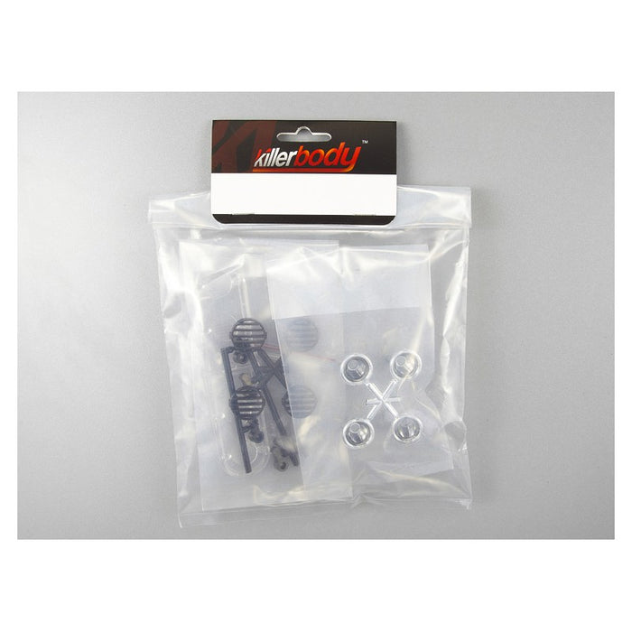 Killerbody Roof Rack Light Cup Set Type "B" 1/10