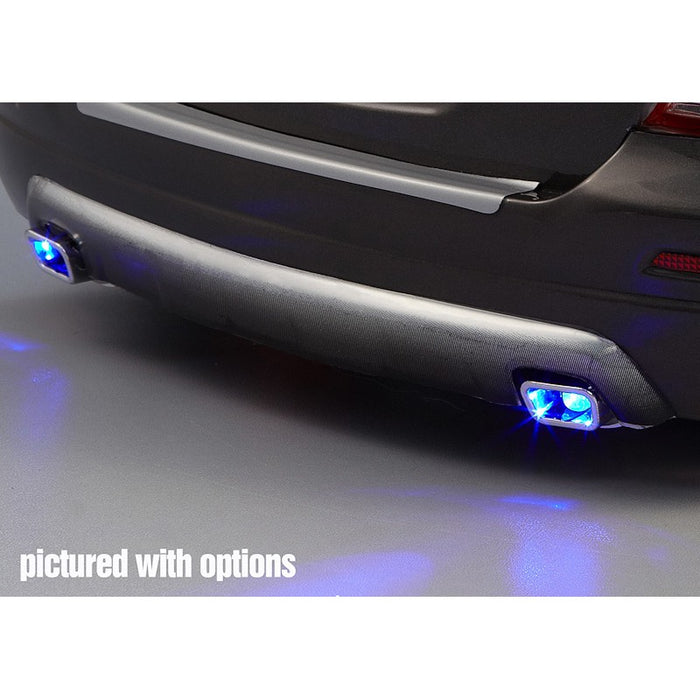 Killerbody Exhaust Set "Type-B" w/o LED 1/10 (Chrome)