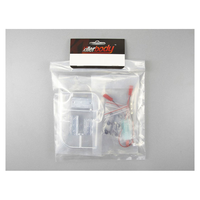 Killerbody Plate Number Set w/ LED Lighting 1/10