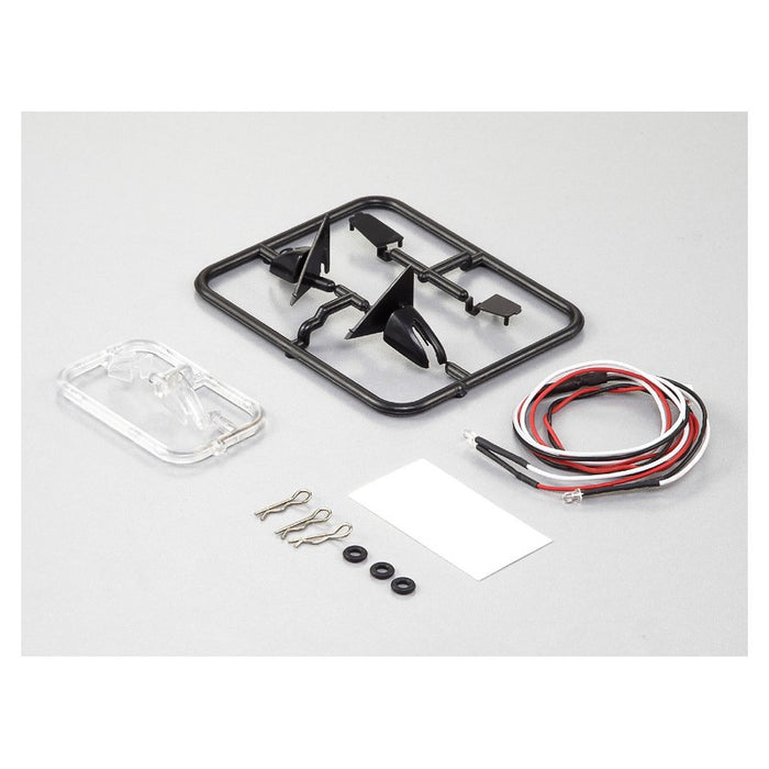 Killerbody Rear View Mirror Set Type-B w/ LED's 1/10