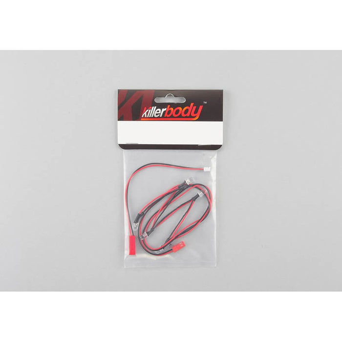Killerbody Accent Light LED Unit Set (5mm 5 White LEDS) 1/10
