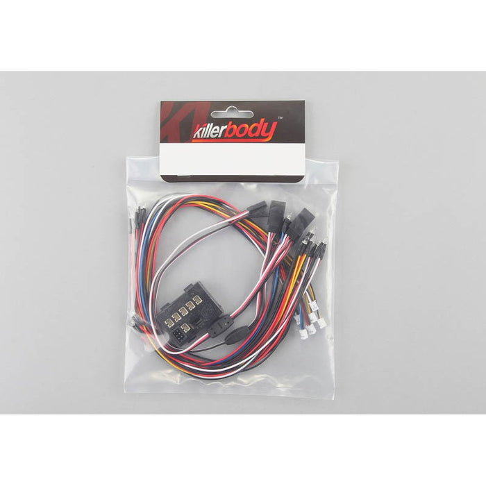 Killerbody LED Unit Set w/ Control Box (3mm 12 LEDS) 1/10