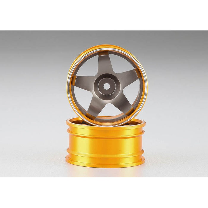 Killerbody Alfa Romeo 75 Turbo Evoluzione Rims 1/10 (Alu, Gray/Gold)