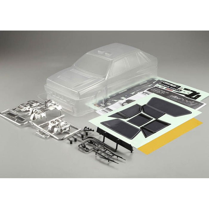 Killerbody Lancia Delta HF Integrale 16V, Clear Body, Kit All-in 1/10