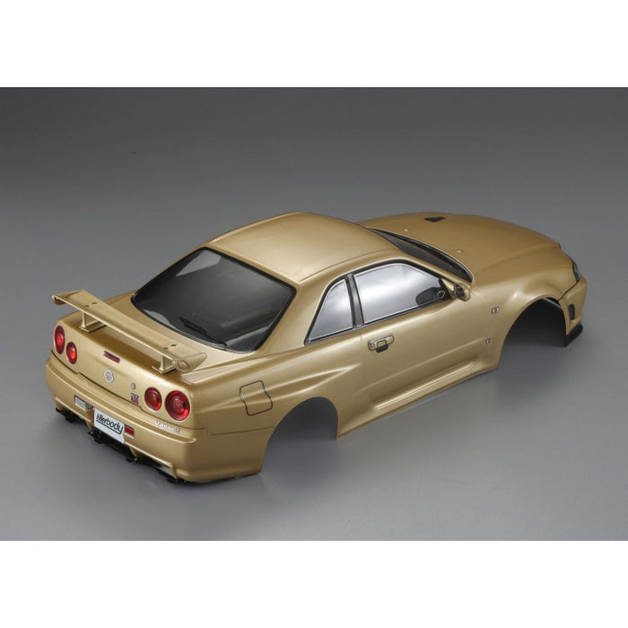 Killerbody Nissan Skyline R34 195mm Clear Body, Kit all-in 1/10