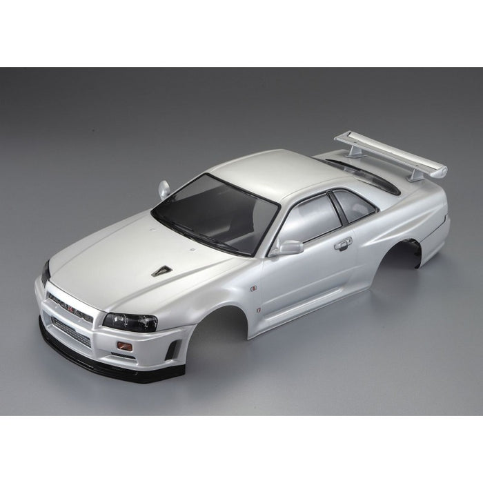 Killerbody Nissan Skyline R34 195mm Clear Body, Kit all-in 1/10
