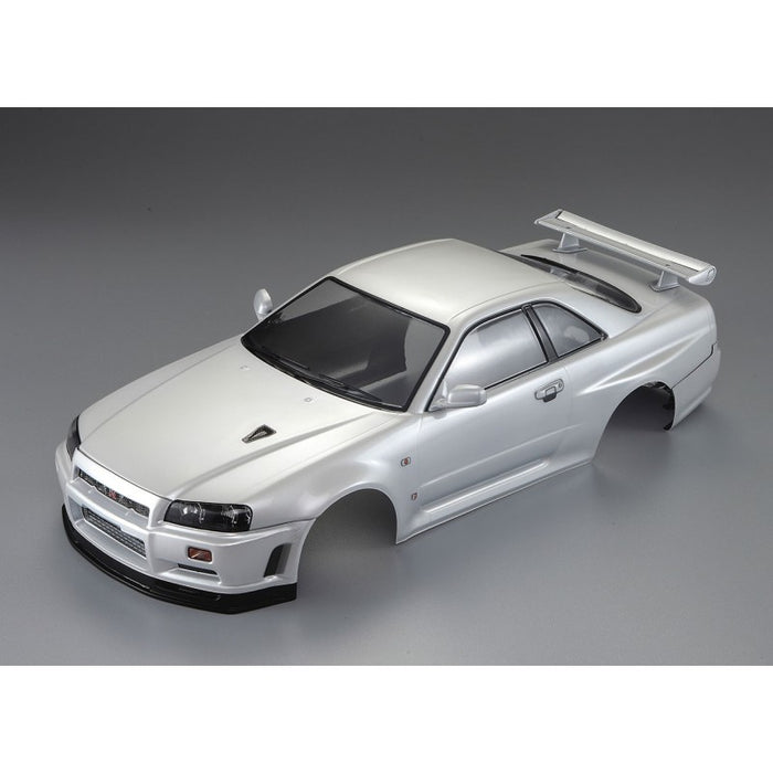 Killerbody Nissan Skyline R34 195mm, RTU all-in 1/10 (Pearl-white)