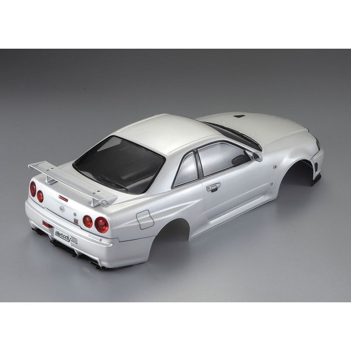Killerbody Nissan Skyline R34 195mm, RTU all-in 1/10 (Pearl-white)