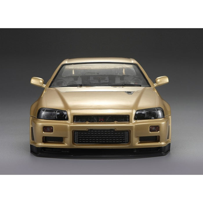 Killerbody Nissan Skyline R34 195mm RTU All-in 1/10 (Champaign-Gold)