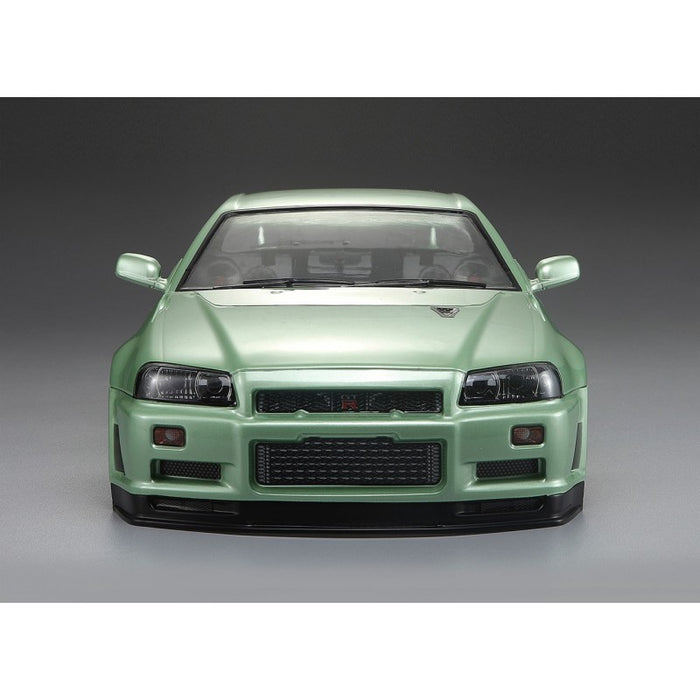 Killerbody Nissan Skyline R34 195mm, RTU all-in 1/10 (Champaign-Green)
