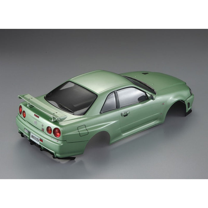 Killerbody Nissan Skyline R34 195mm, RTU all-in 1/10 (Champaign-Green)