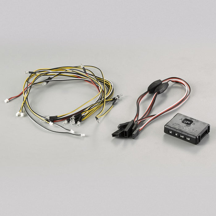 Killerbody Nissan Skyline 2000 Turbo GT-ES LED Unit Set 13 LEDS 1/10