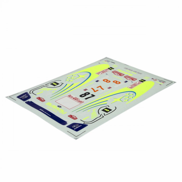 Killerbody Subaru Impreza WRC 2007 Decal Sheet 1/10