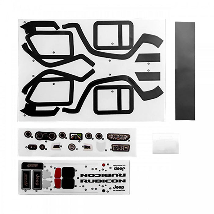 Killerbody Jeep Gladiator Decal Sheet 1/10