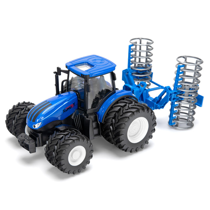 Korody RC Tractor w/ Double Wheels & Flattener 1/24 PNP