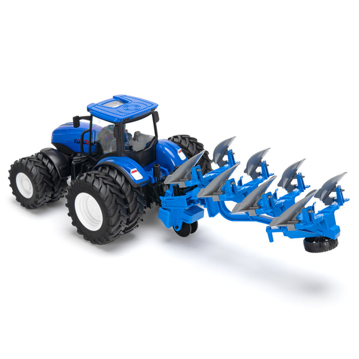 Korody RC Tractor w/ Double Wheels & Flip Plow 1/24 PNP