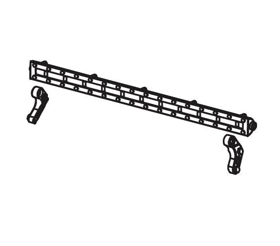 LED Roof Light Bar Set for Absima CR1.8 Yucatan 1/8