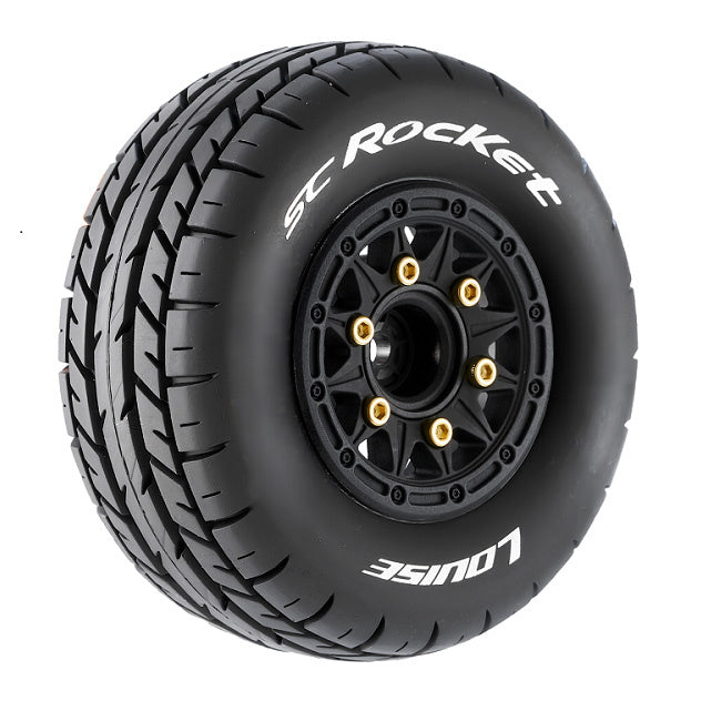 Louise 2PCS SC-ROCKET 111x45mm 1/10 Short-Course-Radsatz
