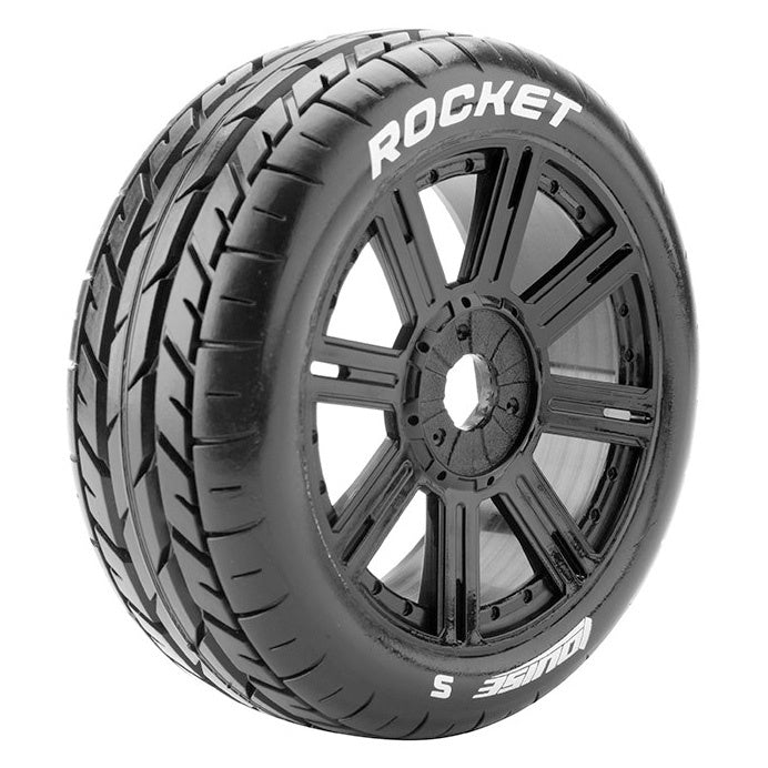 Louise 2PCS B-ROCKET 113x44.6mm 1/8 Buggy Wheel Set