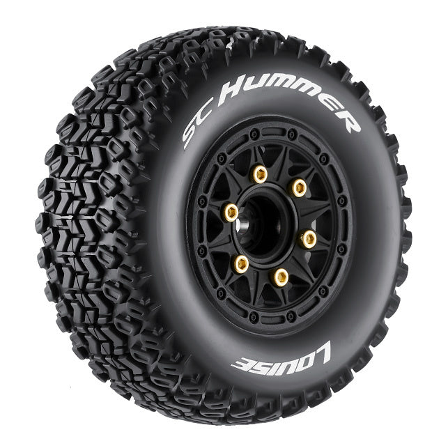 Louise 2PCS SC-HUMMER 112x45mm 1/10 Short-Course-Rad-Set