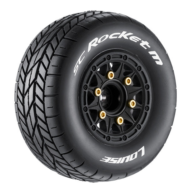 Louise 2PCS SC-ROCKET M 1/10 Short-Course-Radsatz